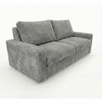 SCHLAFSOFA Siena, sofa mit Bettfunktion, 140x200, Grau - Grau, Textil (176/81/100cm) - AN-Moebel 4u