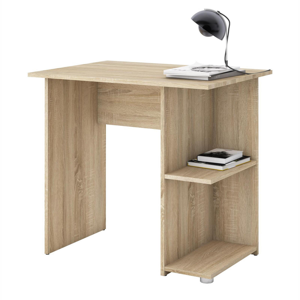 SCHREIBTISCH KUBA - Sonoma Eiche, Holzwerkstoff (82/76/60cm) - CARO-Möbel