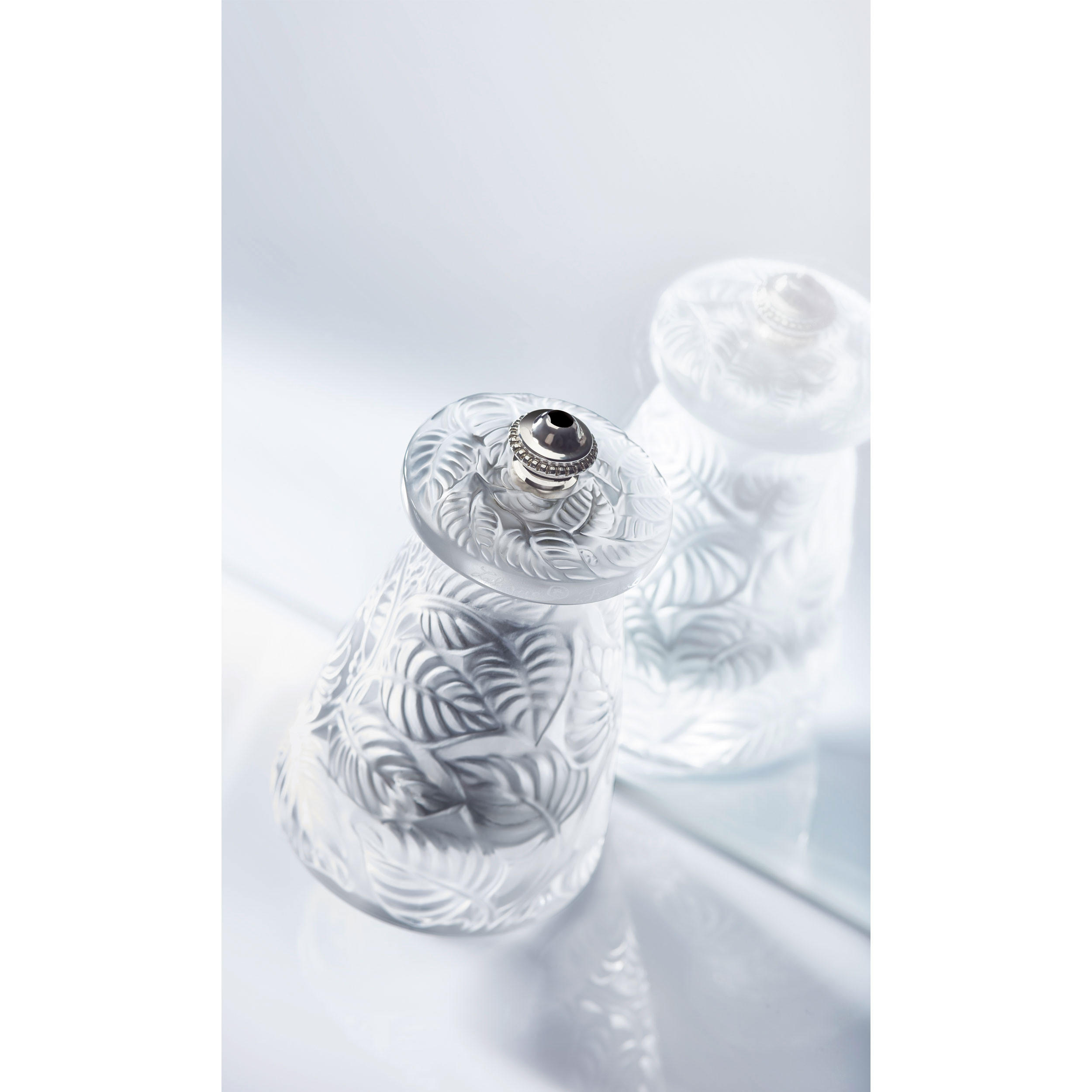 PFEFFERMÜHLE Lalique 9cm Kristallglas Stahlmahlwerk - Transparent, Glas (5.6/9/5.6cm) - PEUGEOT