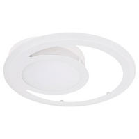 LED DECKENLEUCHTE Fenna Metall Weiß - Weiß, Metall (47/47/7cm) - Globo Lighting