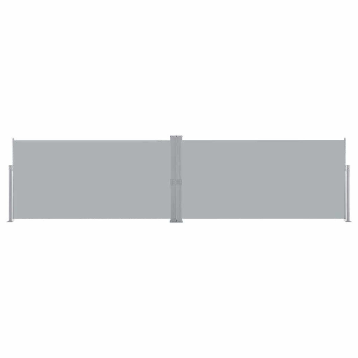 SEITENMARKISE Ausziehbare 160/600 Cm Grau - Grau, Textil (600/160/600cm) - vidaXL