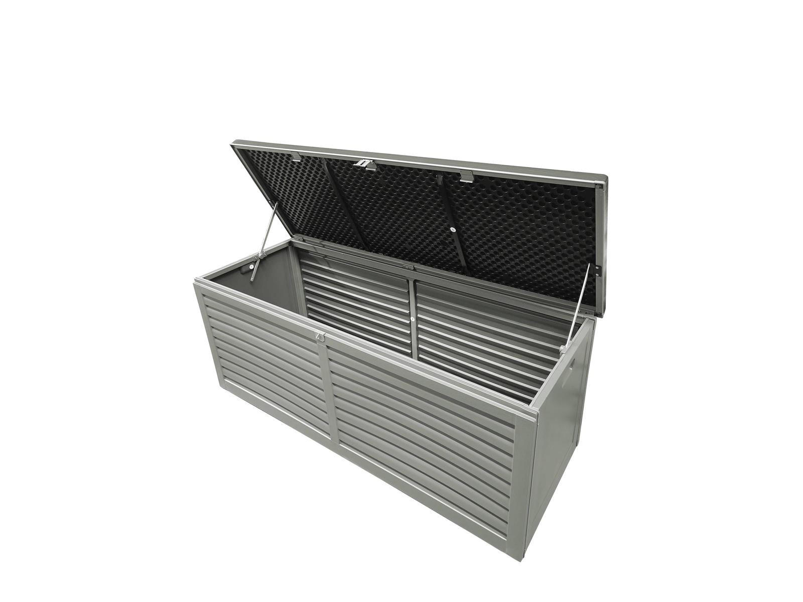 GARTENBOX Aik 390 Liter - Grau, Kunststoff (55/11/152cm) - bellavista - Home & Garden