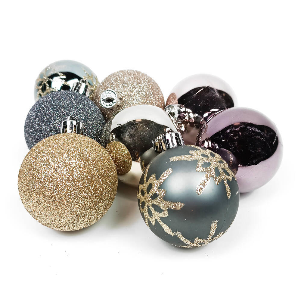 Atmosphera Createur d´interieur Weihnachtsschmuck Mehrfarbig, Blaugrau 2.5x21x20 cm