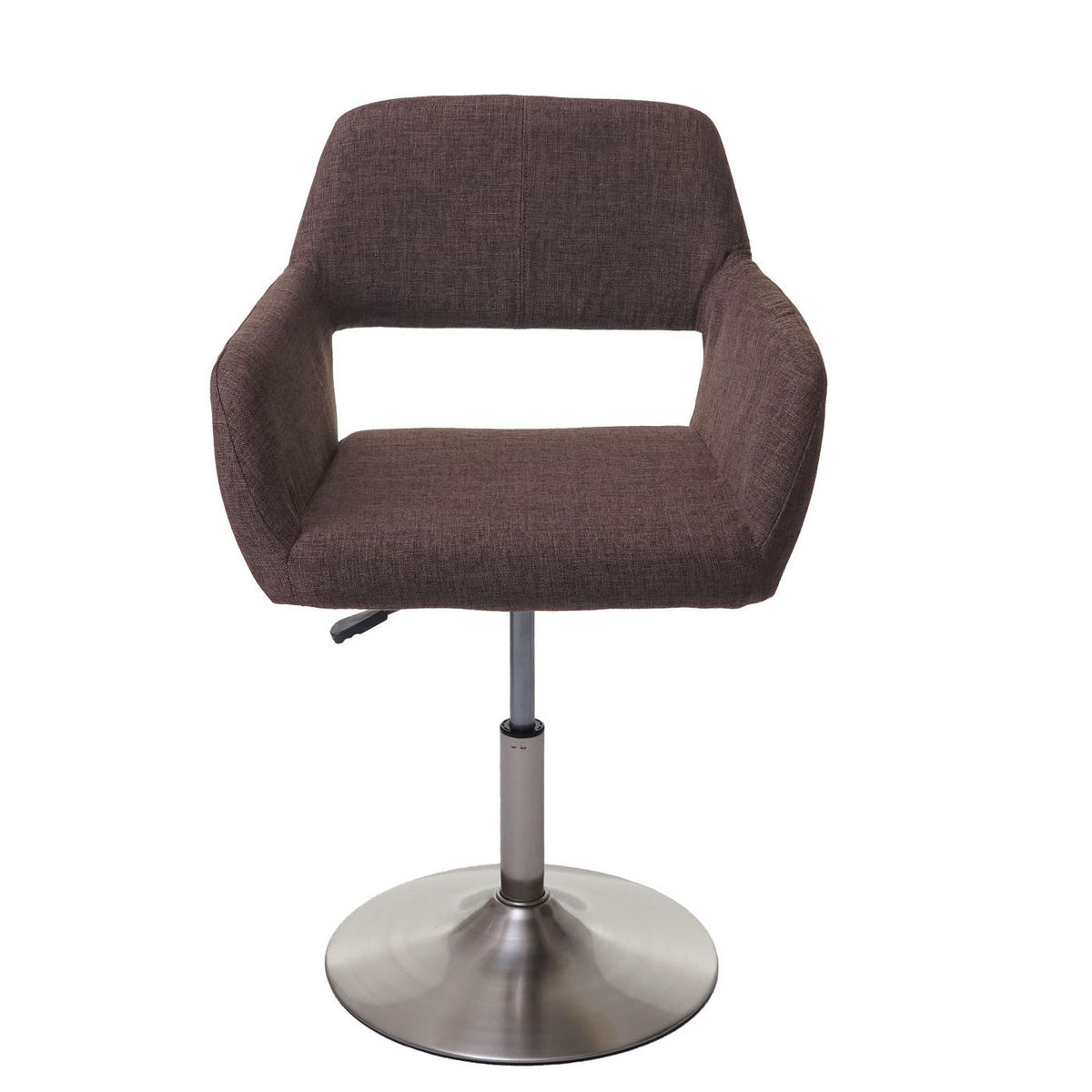 ESSZIMMERSTUHL Braun, Grau - Braun/Grau, Textil (58/89/55cm) - MCW