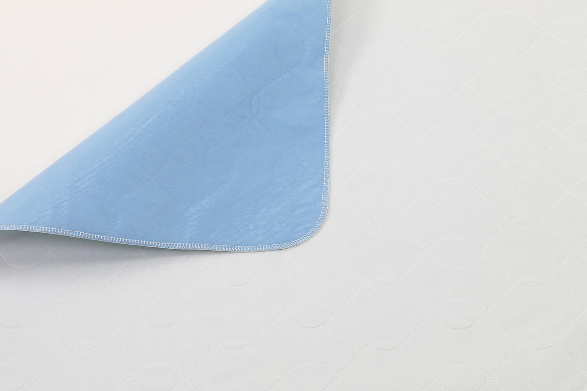 INKONTINENZAUFLAGE, 75x90 cm, 100% Polyester, Blau - Blau, Textil (75/90cm) - Zollner