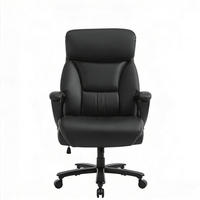 BÜROSTUHL ergonomisch höhenverstellbar 86 x 72 x 127 cm Schwarz - Schwarz, Metall (72/127/86cm) - Meubliv