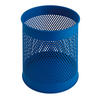 PAPIERKORB perfortiert Aus Metall 15 Liter 32x26 cm Blau - Blau, Metall (26/32/26cm) - PROREGAL