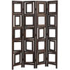 PARAVENT BILDGALERIE Braun - Braun, Holz (125/161/2cm) - MCW