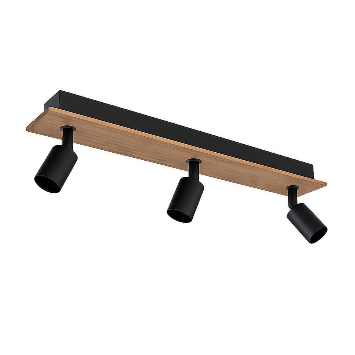 DECKENLEUCHTE Drew Holzoptik Braun - Braun, Holz (40/6/9cm) - Globo Lighting