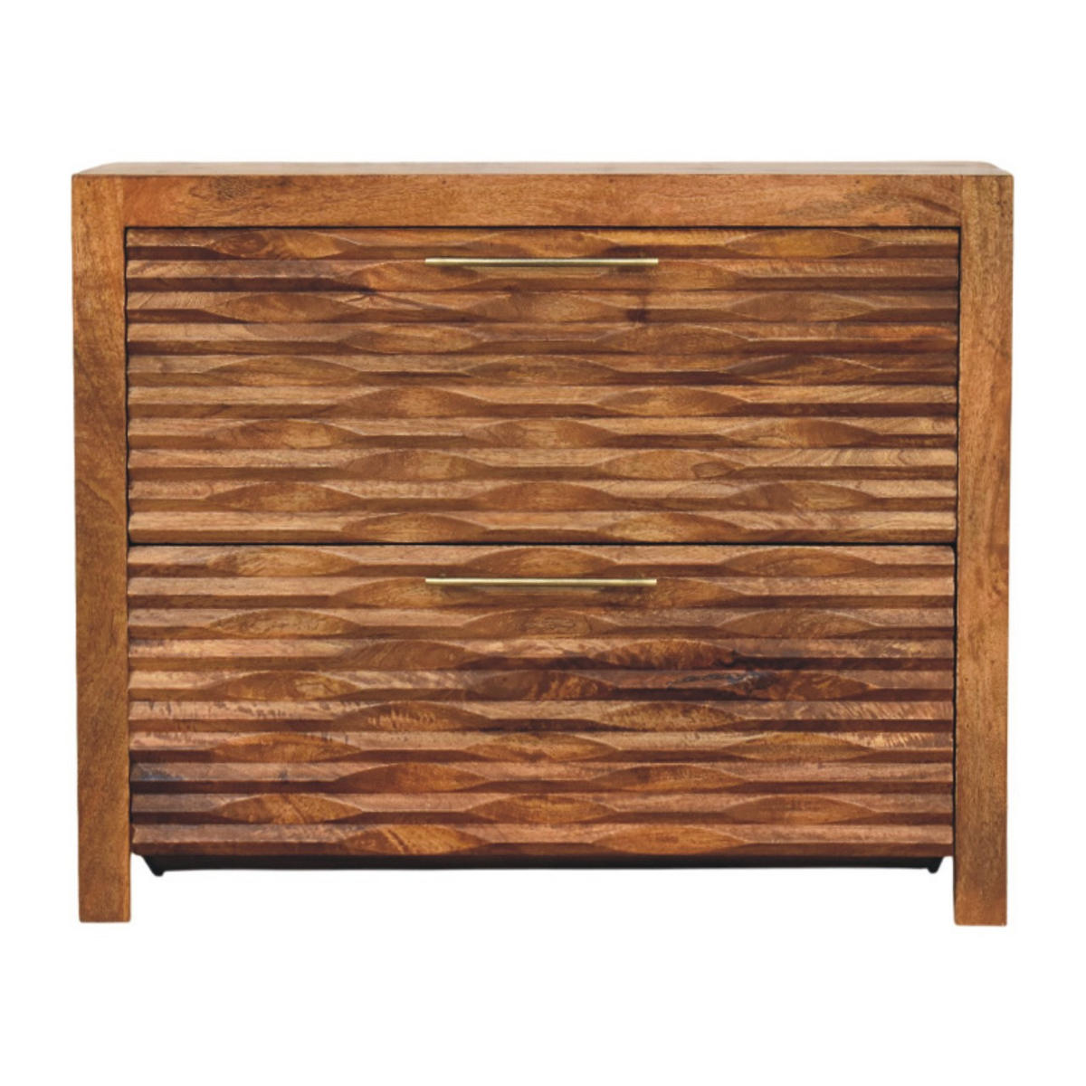 LAVICA s povrchovou úpravou Amber Oak, úložný priestor na topánky, svetlohnedá - svetlohnedá, kov/drevo (90/73/35cm) - Artisan Furniture