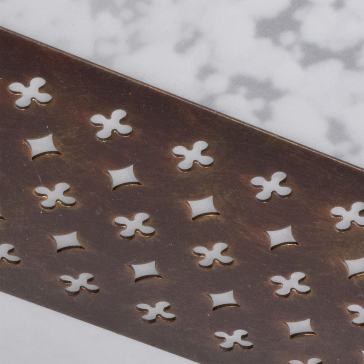 LED DECKENLEUCHTE SARAH Braun Metall Glas 2er Set - Braun, Glas (25.4/26.4/8.9cm)