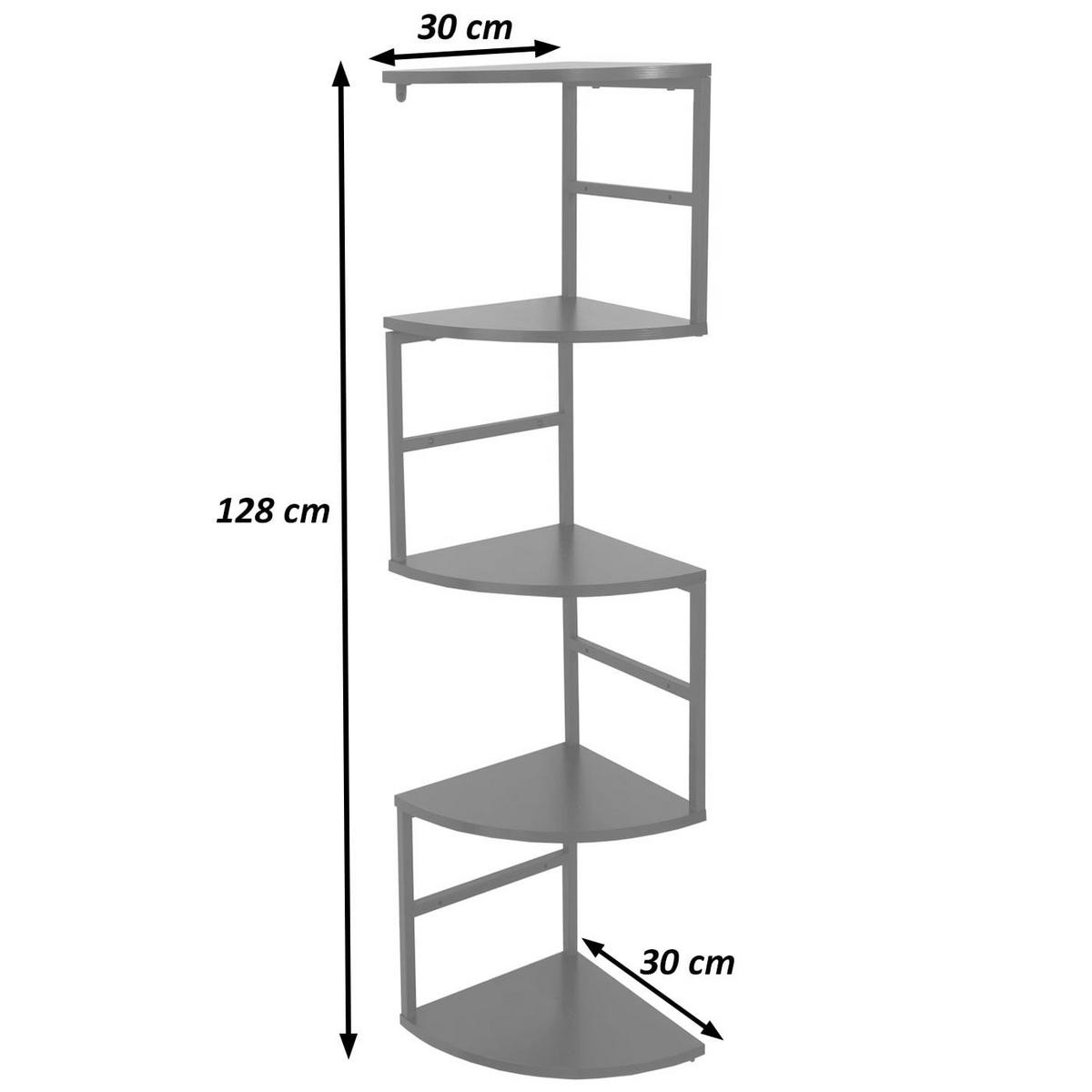ECKREGAL Braun - Braun, Metall (30/128/30cm) - MCW