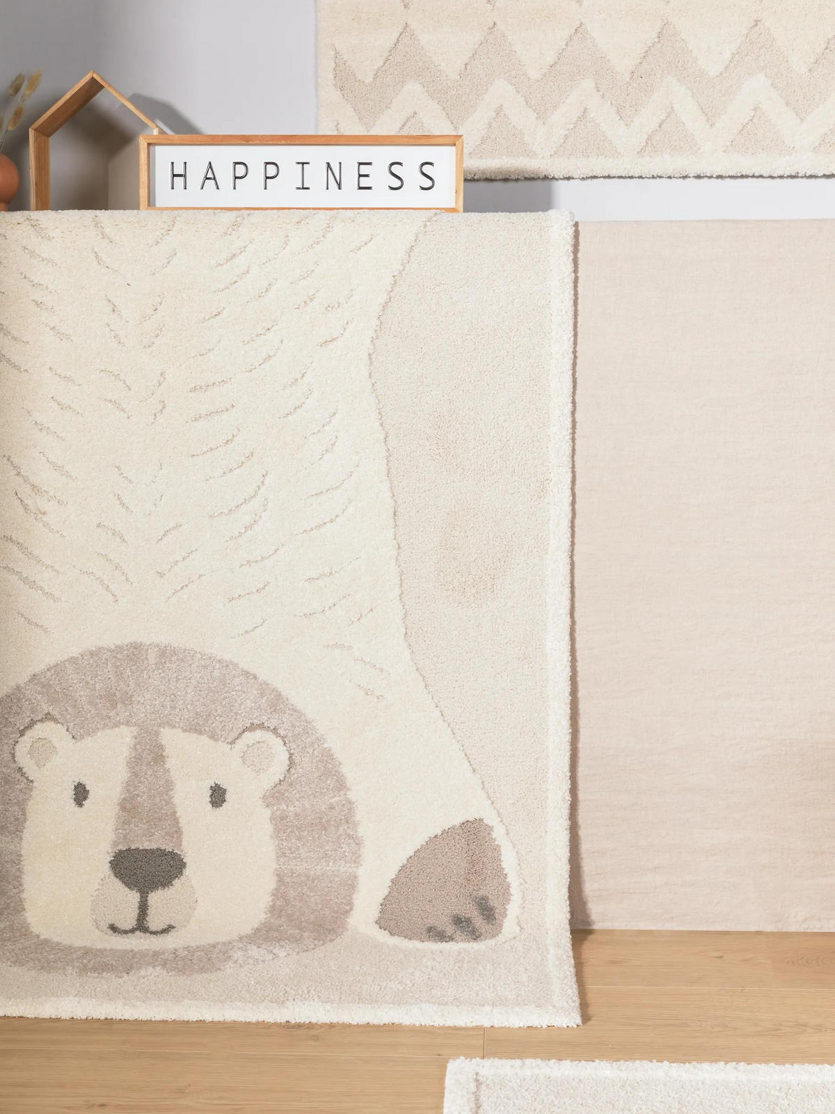 KINDERTEPPICH Eve Cream/Beige 80x150 cm - Creme, Textil (80/150cm) - Lytte