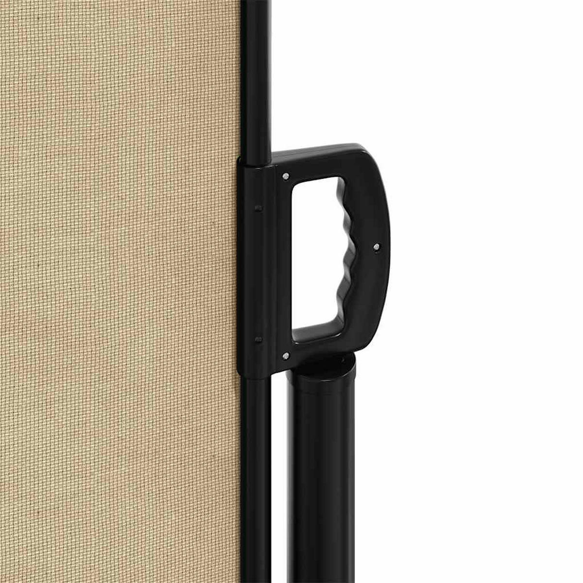 SEITENMARKISE Ausziehbar Beige 117/300 Cm - Beige, Textil (117/300cm) - vidaXL