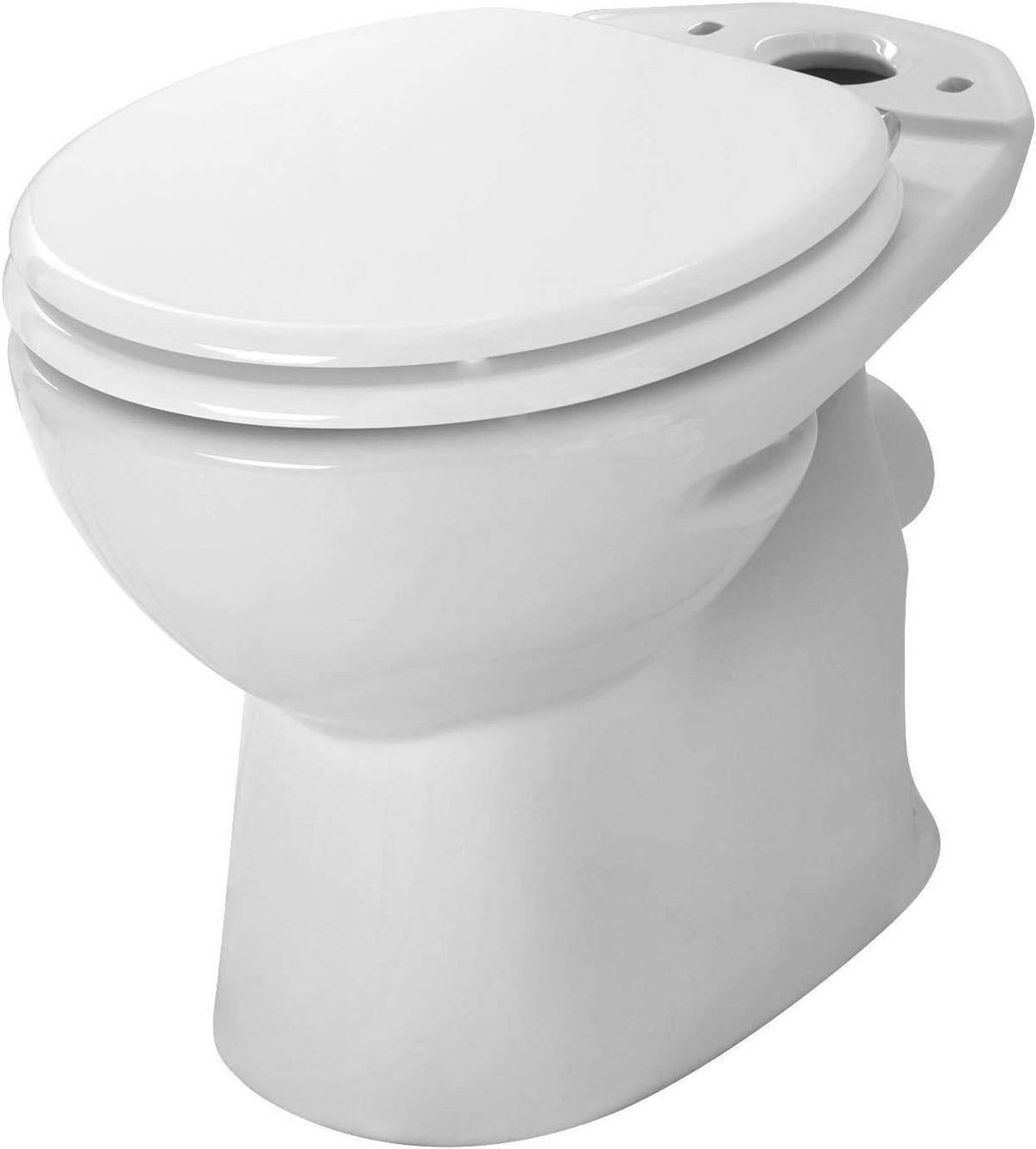 WC SITZ mit Absenkautomatik, MDF Holzkern, Antibakteriell - Weiß, Holzwerkstoff (37/2.5/43cm) - Woltu