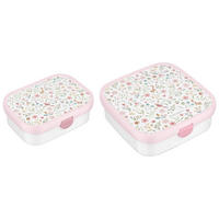 BROTDOSEN-SET Campus (2025) Fairy Wonders 2er Set - Weiß/Rosa, Kunststoff (1/1/1cm) - Mepal