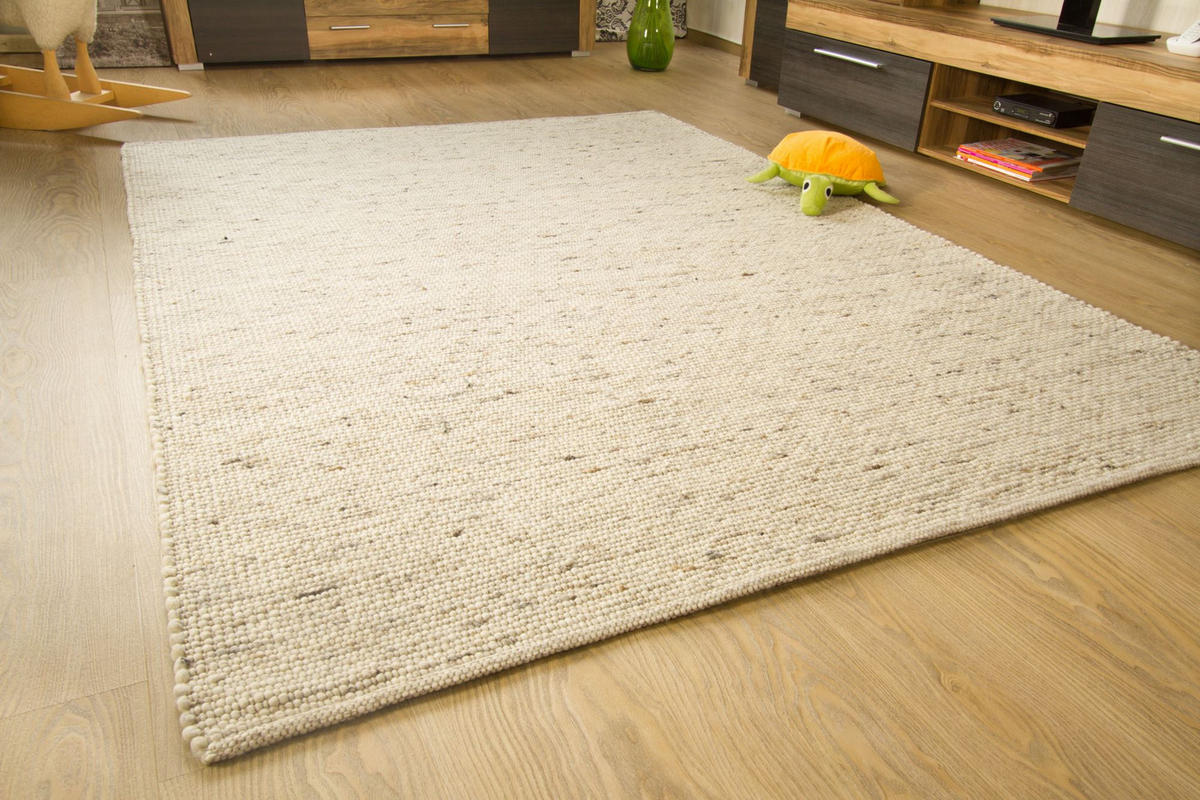 HANDWEBETEPPICH 70/140 cm Murnau - Braun, Naturmaterialien (70/140cm) - Steffensmeier