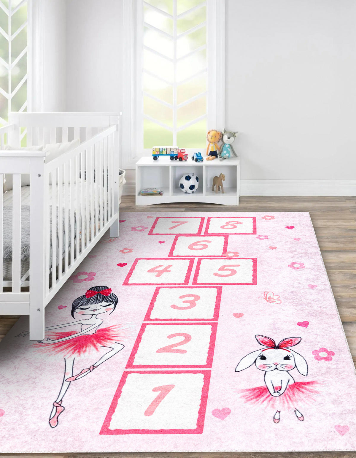 TEPPICH Junior 160/220 cm - Pink, Textil (160/220cm) - rugsX