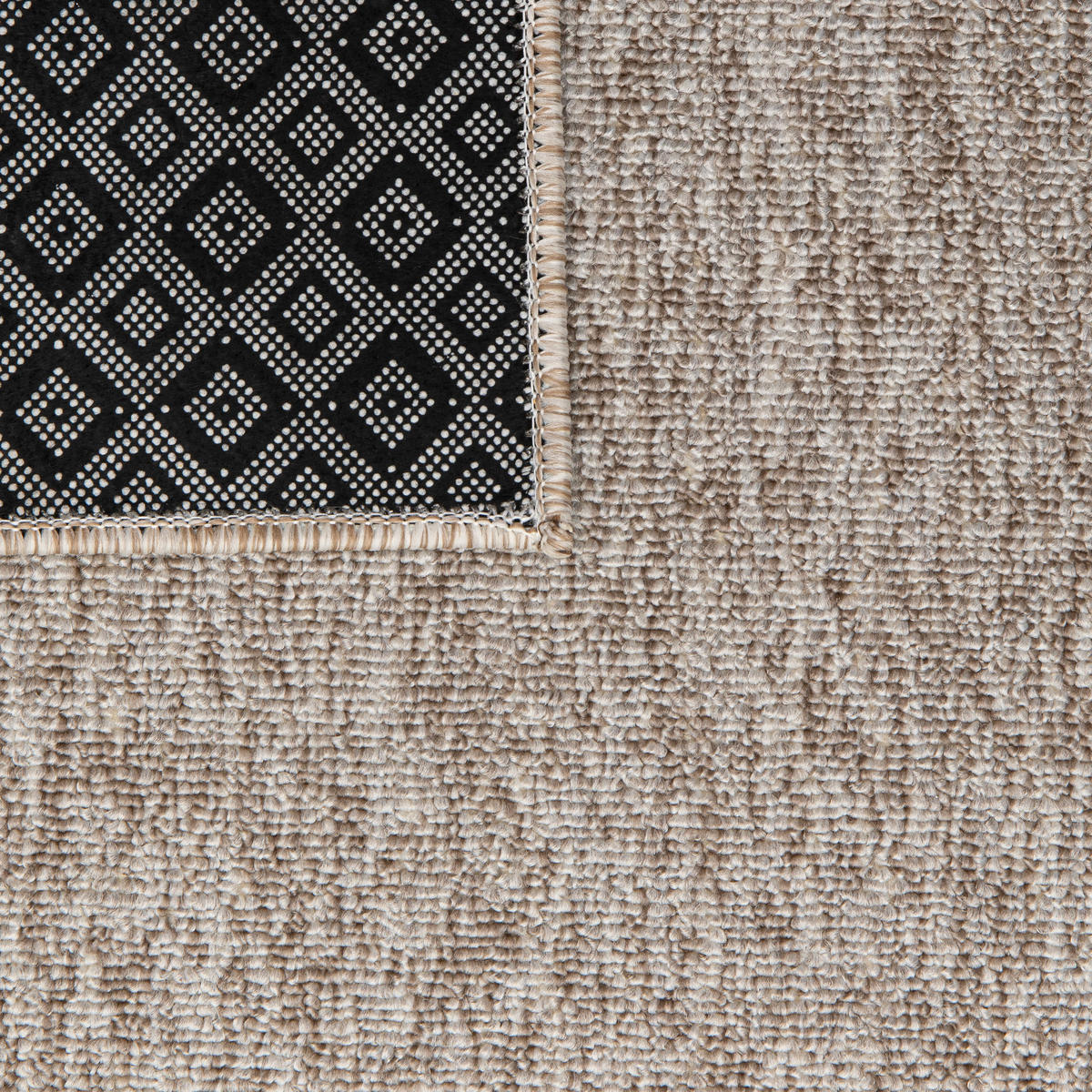 TEPPICH NIZZA Silber 240/340 cm - Silberfarben, Kunststoff (240/340cm) - Tapiso