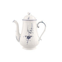 KAFFEEKANNE Vieux Luxembourg weiß-blau 1,3 l - Blau/Weiß, Keramik (1.3L) - Villeroy & Boch