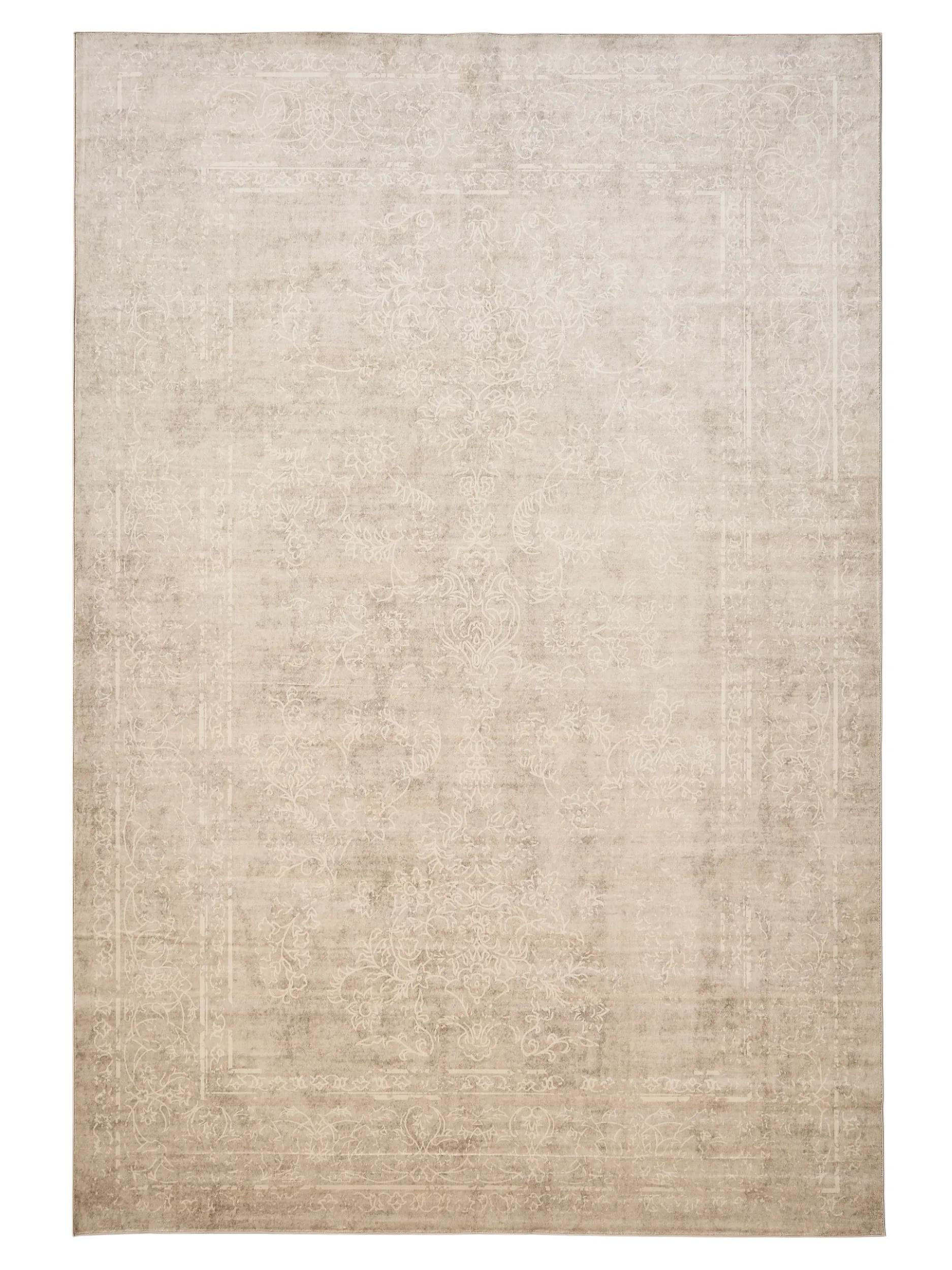 VINTAGE-TEPPICH Miray waschbar 200/300 cm - Beige/Creme, Kunststoff (200/300cm) - benuta Nest