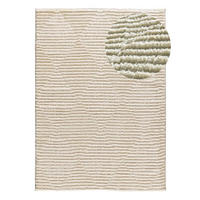 HOCHFLORTEPPICH im skandinavischen Stil Creme Lima 140/200 cm - Creme, Naturmaterialien/Textil (140/200cm) - Atticgo
