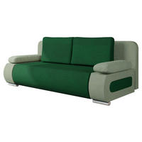 SCHLAFSOFA Emma - Grün, Holz/Kunststoff (200/77/92cm) - MIRJAN24