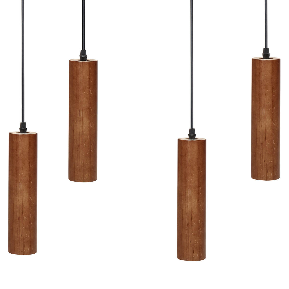 HÄNGELEUCHTE Tutaki 16/61/162 cm - Schwarz, Metall (16/61/162cm) - Beliani