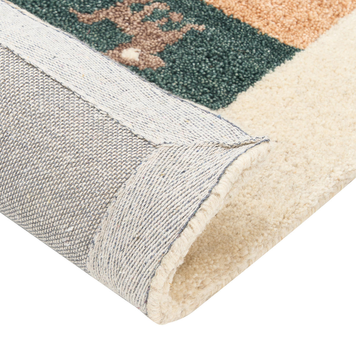 KURZFLOR-GABBEH Sarilar 230/160 cm - Multicolor, Textil (160/230cm) - Beliani