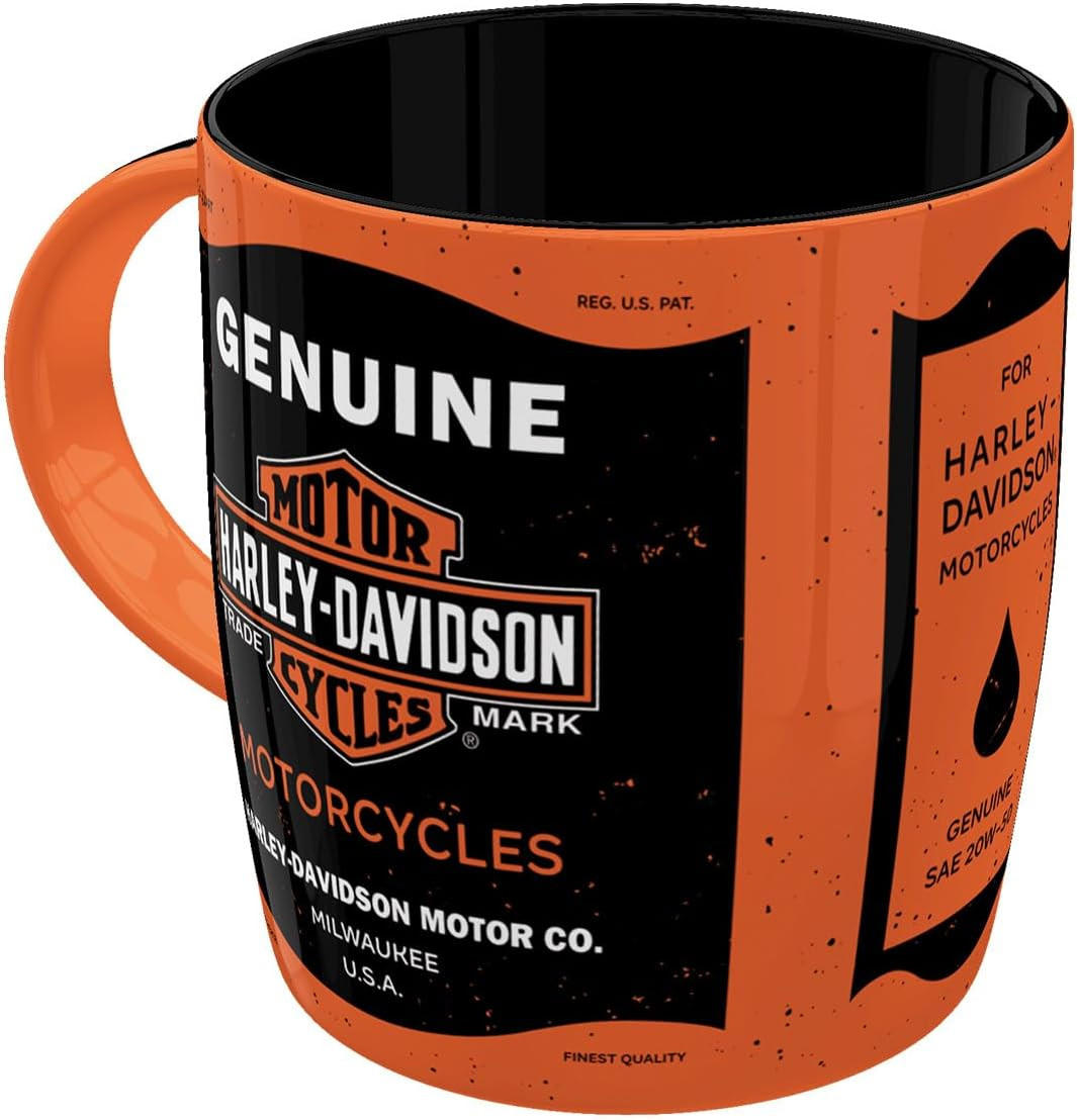 KAFFEETASSE 330 ml Harley-Davidson Genuine Motorcycles - Multicolor, Keramik (0.33L) - Nostalgic-Art