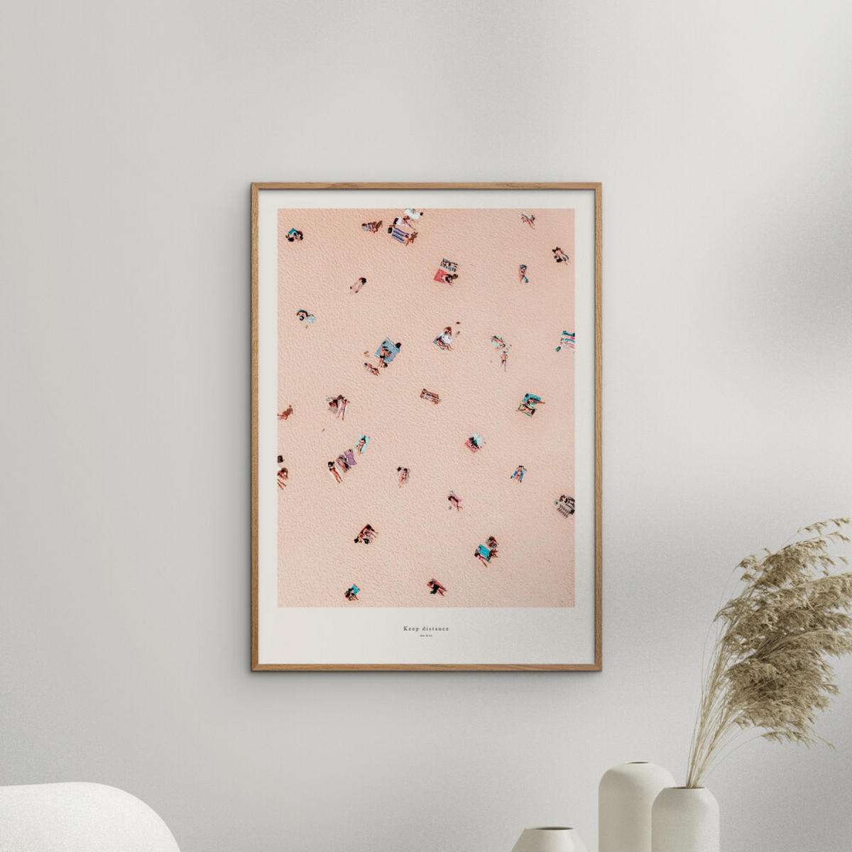 POSTER A.P. Atelier - Distance - Pink, Papier (50/70/0.1cm) - Poster&Frame