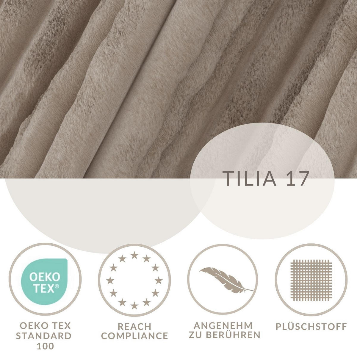 ECKSOFA Maze Hellbraun Plüsch - Rechts Seite - Schwarz/Cappuccino, Holz/Holzwerkstoff (294/185cm) - Maison de Reve