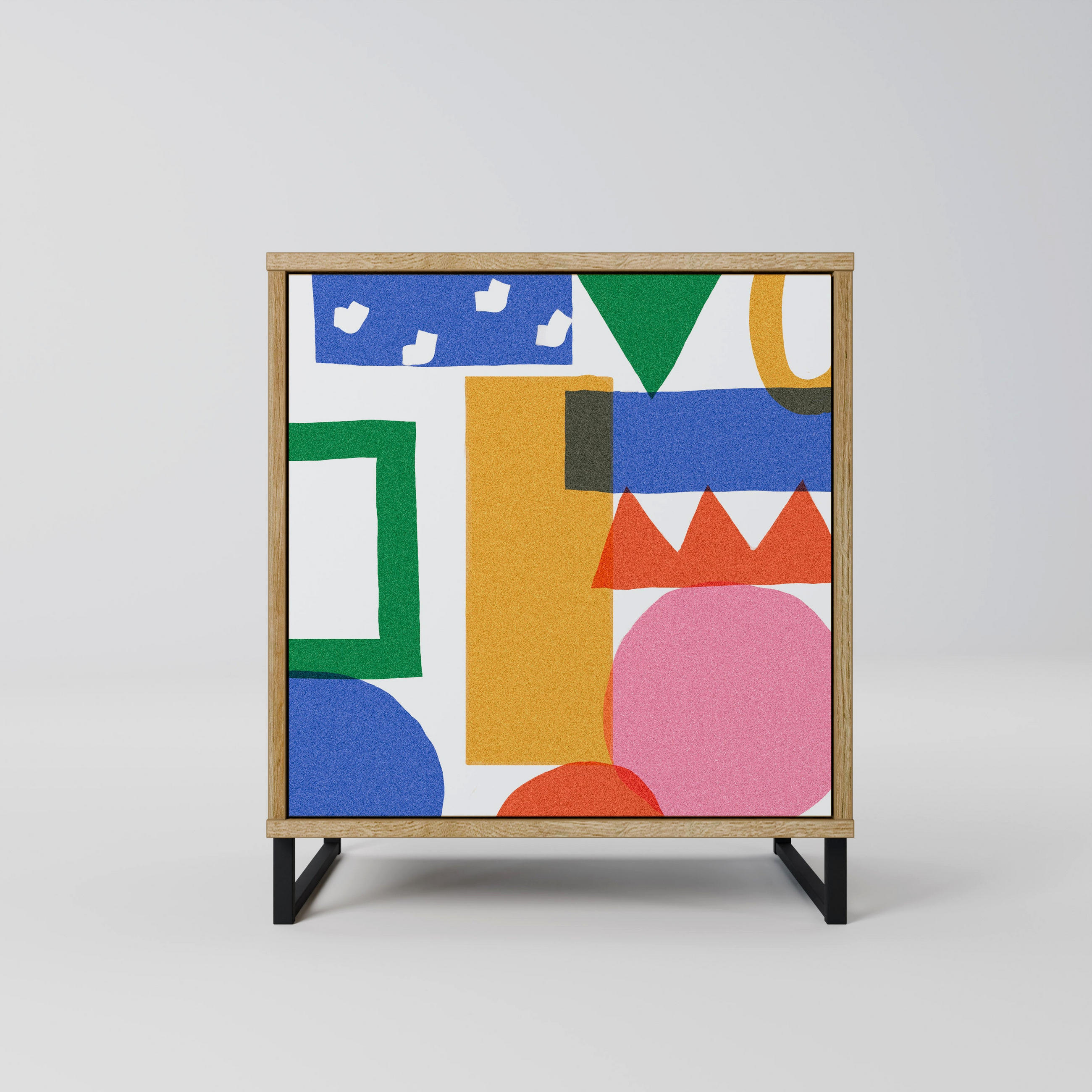 SpaceRebels Sideboard Eiche 57.5x67.5x42 cm