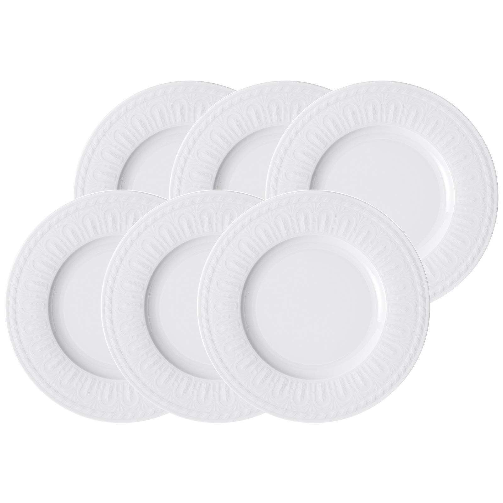 SPEISETELLER Cellini weiß ø 27 cm 6er Set - Weiß, Keramik (27cm) - Villeroy & Boch