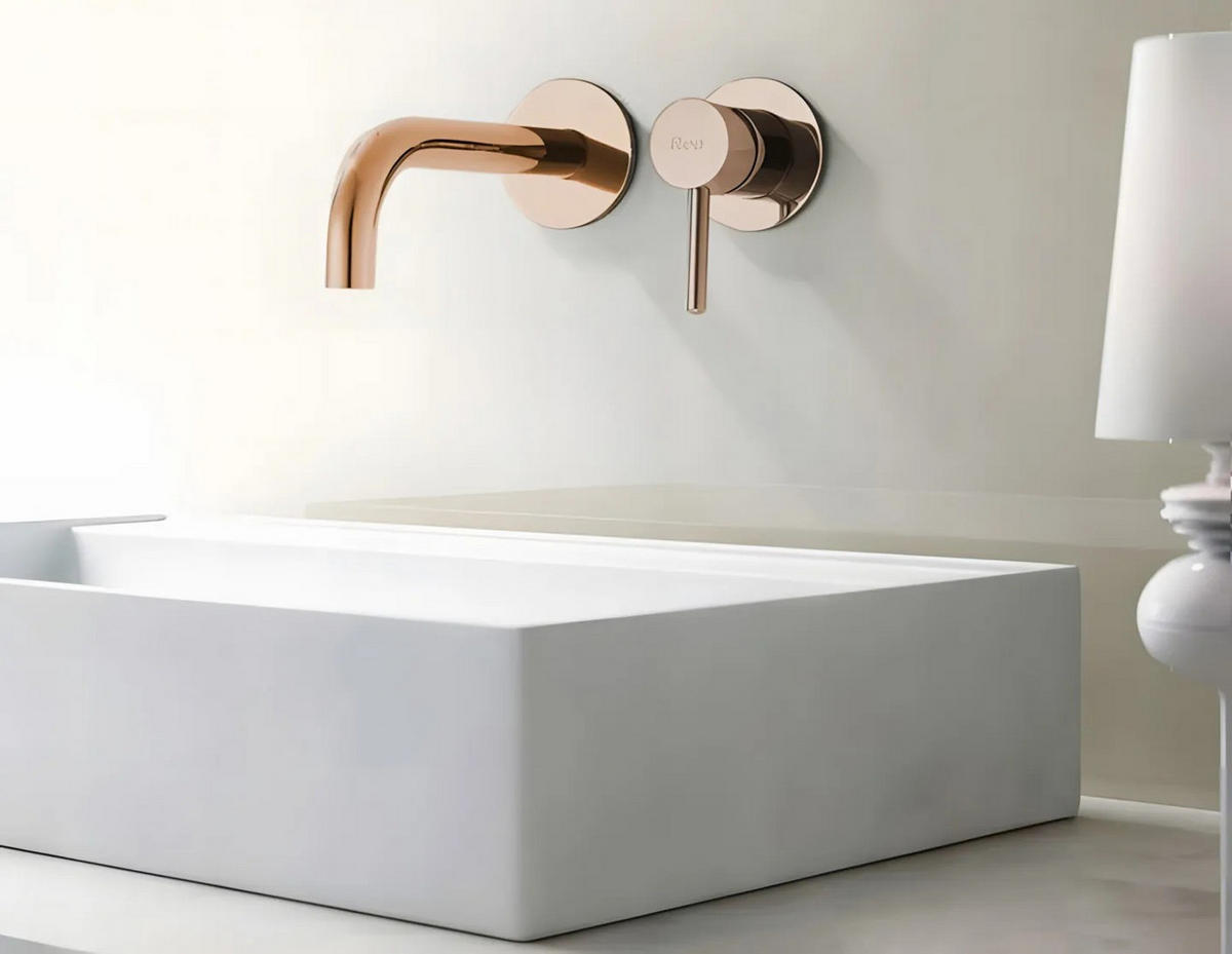 UNTERPUTZ Armatur Rea Lungo Copper +box - Kupferfarben, Metall (22.5/11/11cm) - REA