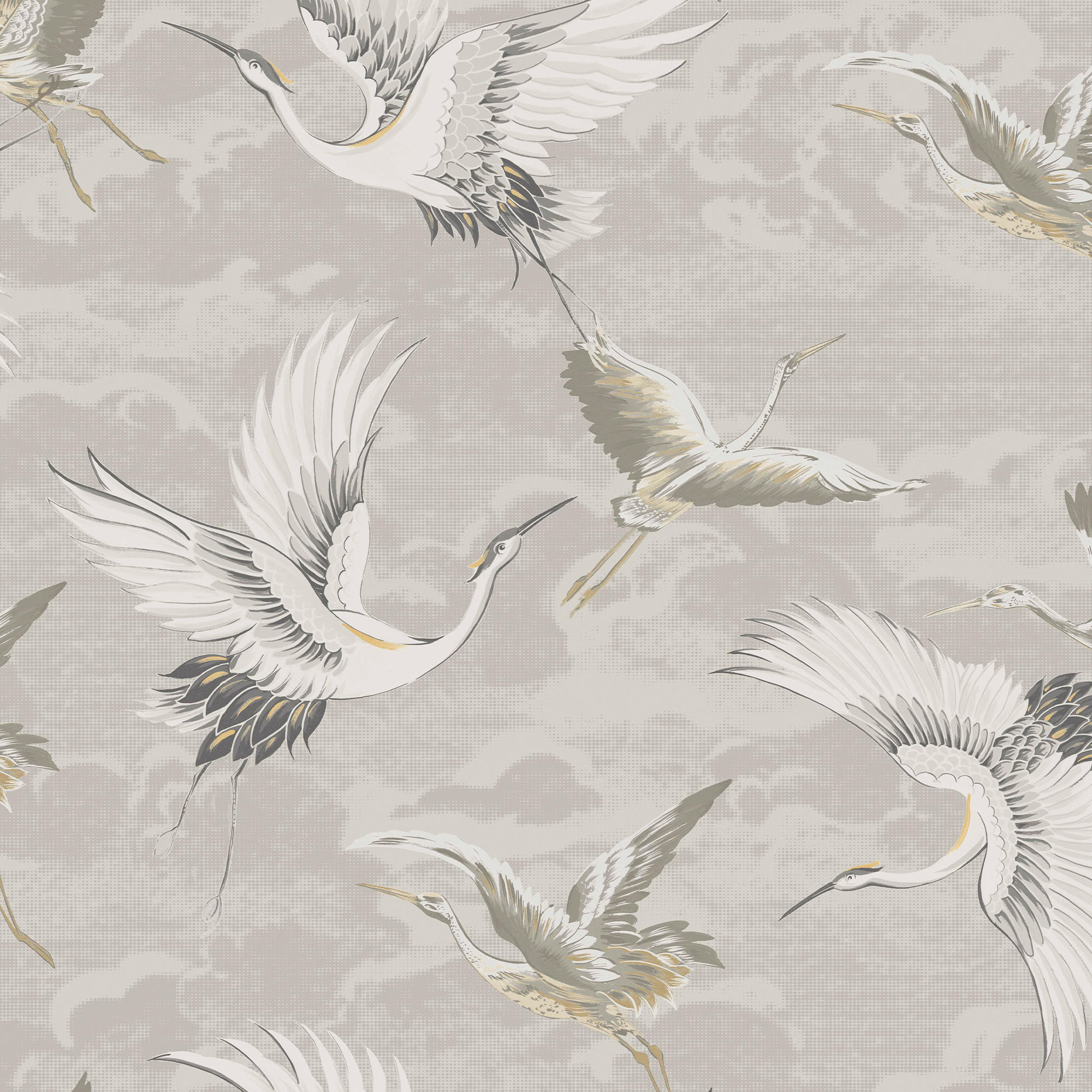 VLIESTAPETE Kranes Neutral - Beige, Papier/Kunststoff (52/1000cm) - Sublime