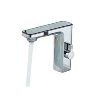 WASCHTISCHARMATUR Smart Sensor Chrom - Chromfarben, Metall (14/18/4.5cm) - Kaket