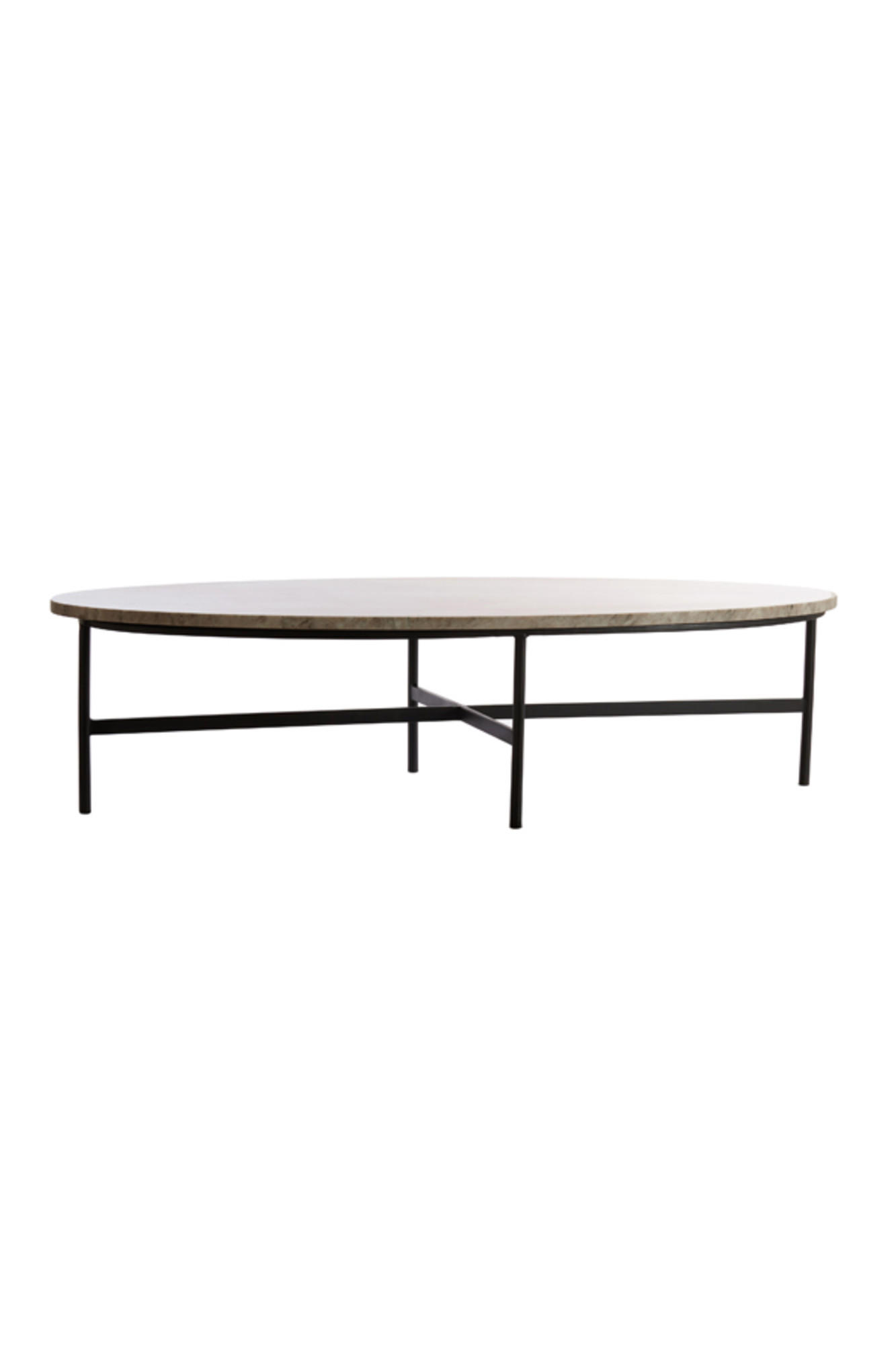 COUCHTISCH Loes Schwarz 140/65/35 cm - Schwarz, Metall (140/65/35cm) - Light & Living