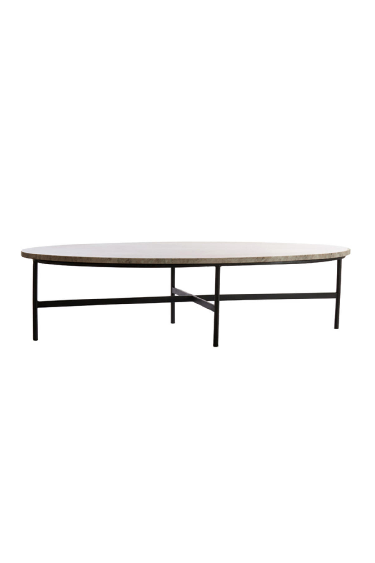 COUCHTISCH Loes Schwarz 140/65/35 cm - Schwarz, Metall (140/65/35cm) - Light & Living