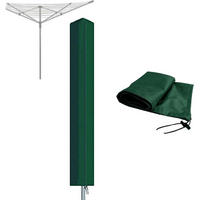 WÄSCHESPINNE Abdeckung Wasserdicht Grün 16 x 16 x 180 cm - Grün, Textil (16/180/16cm)