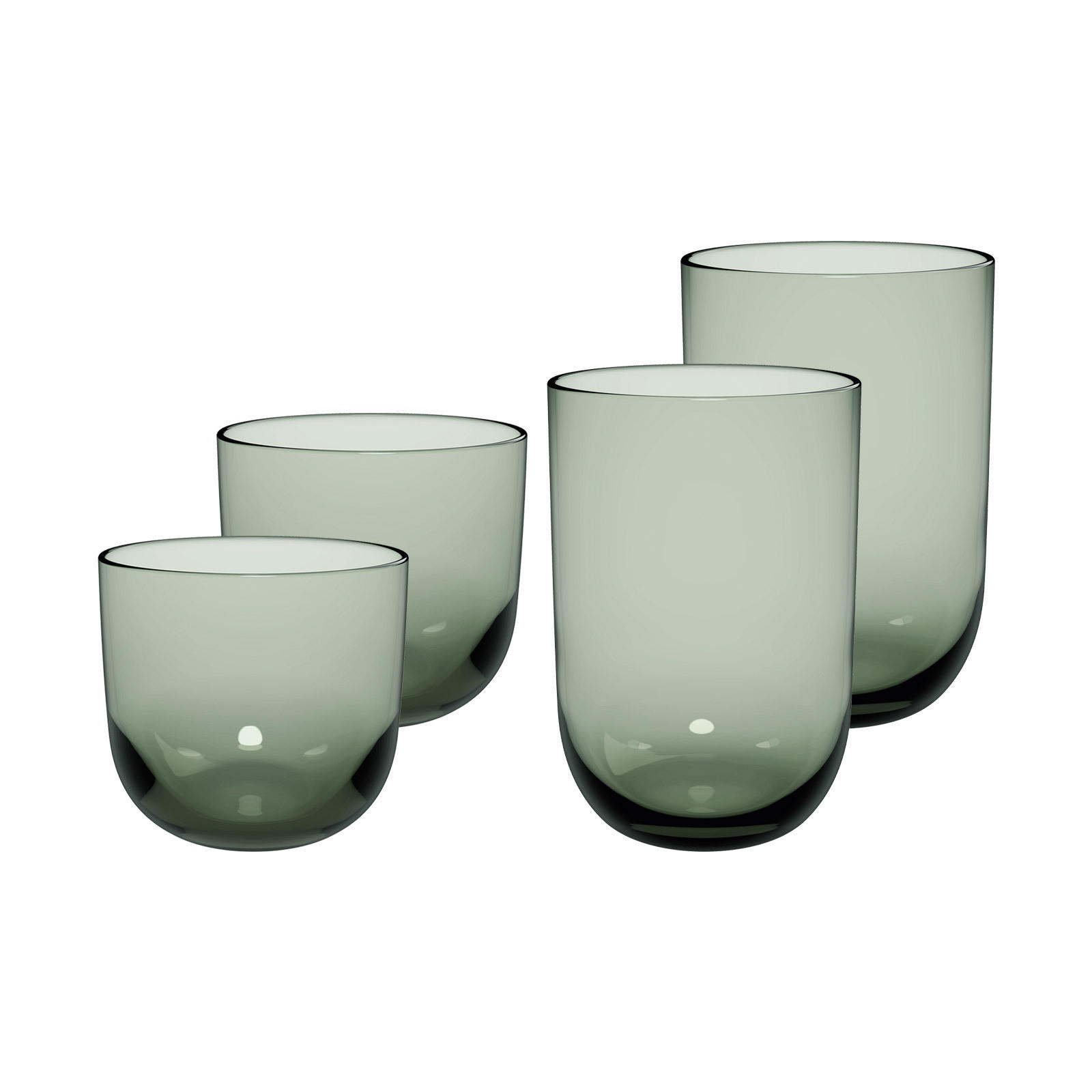 TRINKGLÄSER Like Glass Sage 4er Set - Grün, Glas (0.001L) - like.Villeroy & Boch