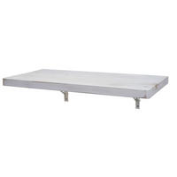 WANDTISCH KLAPPBAR rechteckig Reinweiß - Weiß, Holz (120/20/60cm) - MCW