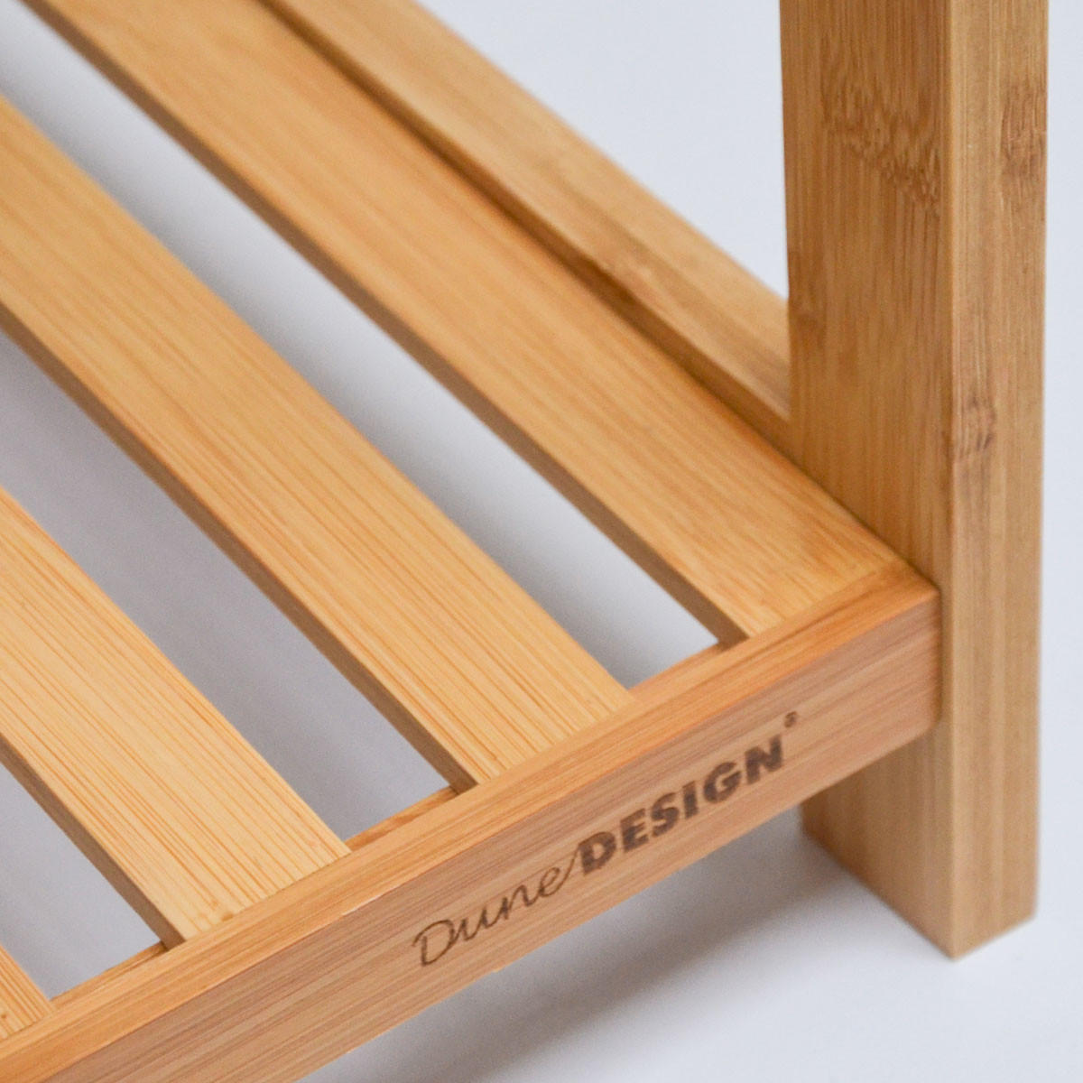 BADREGAL 83x38x40 cm mit 3 Fächern - Braun, Holz (39/83/38cm) - Dunedesign
