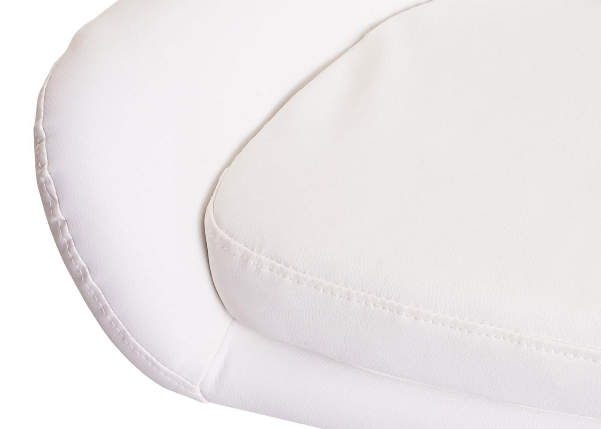 BARHOCKER Weiß - Weiß, Textil (53/99/45cm) - MCW