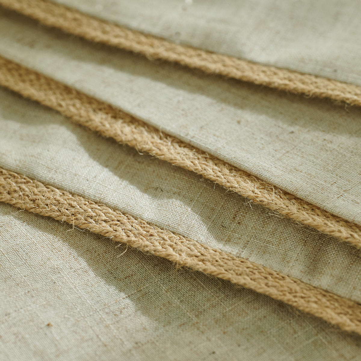 TISCHLÄUFER Olmo - Beige, Textil (180/40/1cm) - home&you