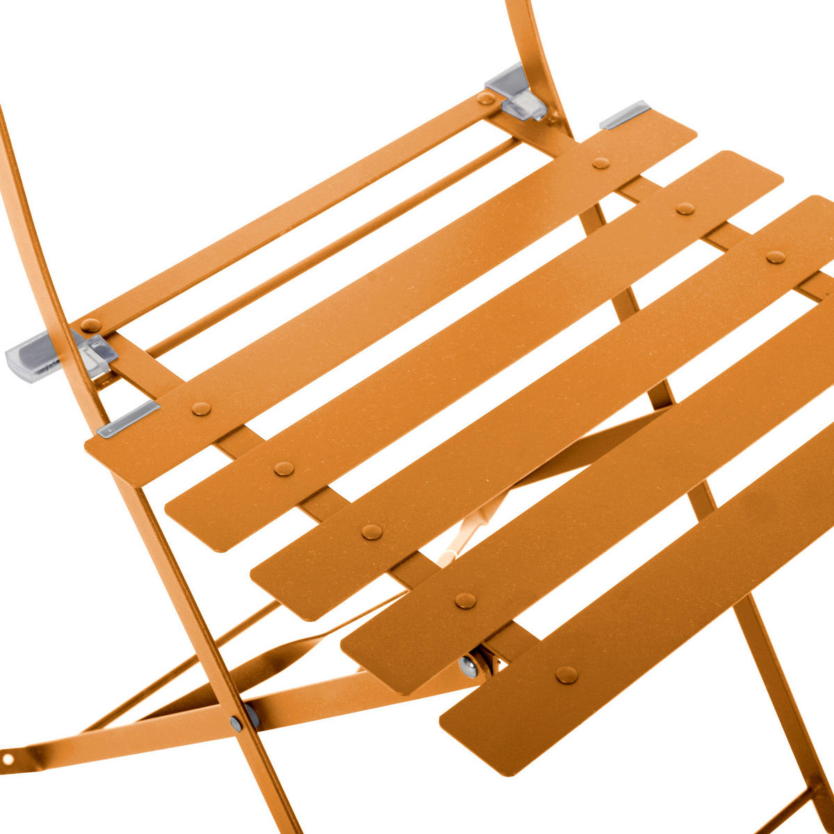 BISTRO-SET BERLIN Metall Orange - Orange, Metall - SVITA