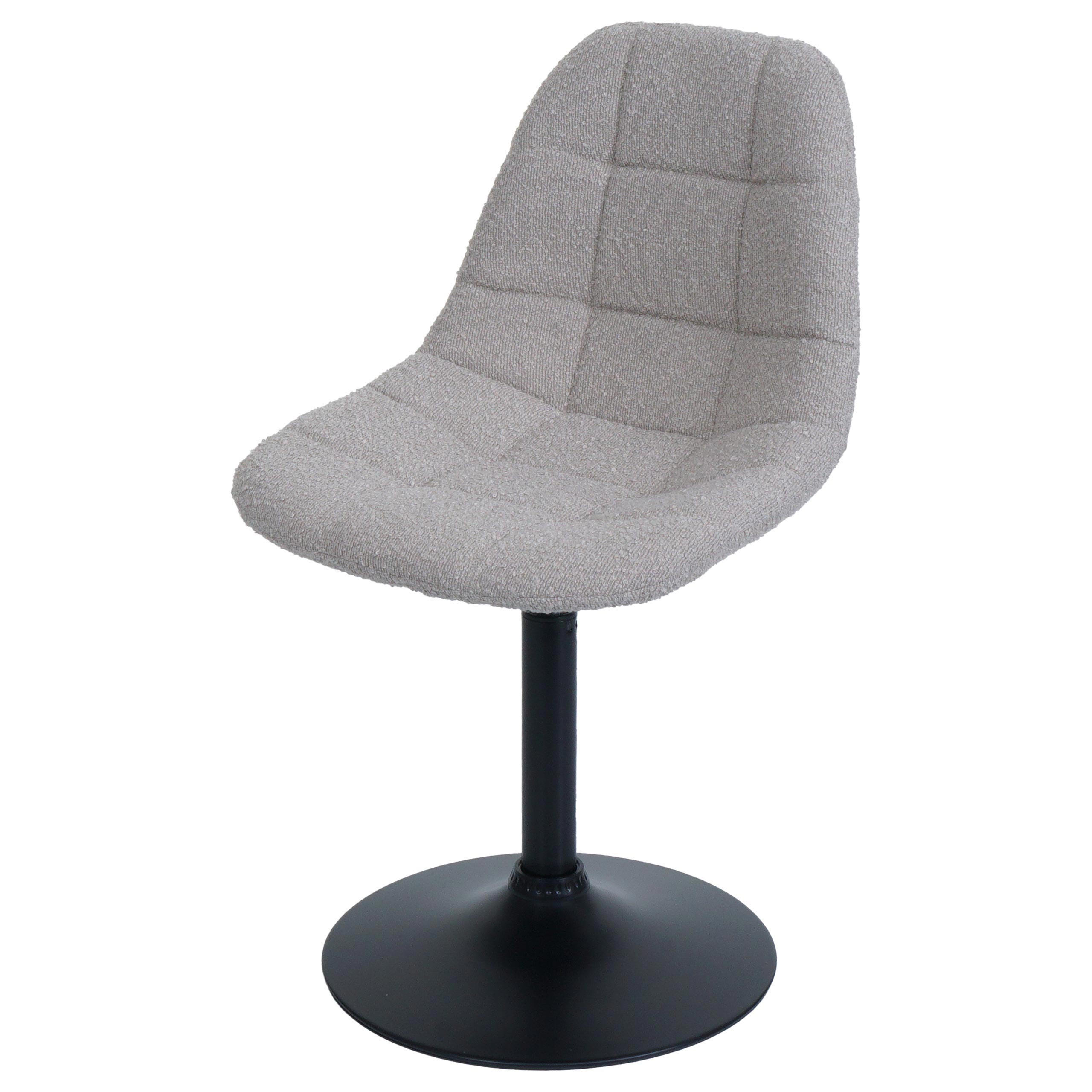 JÍDELNÍ ŽIDLE taupe - šedohnědá, textil (47/83/43cm) - MCW