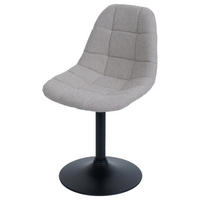 JÍDELNÍ ŽIDLE taupe - šedohnědá, textil (47/83/43cm) - MCW