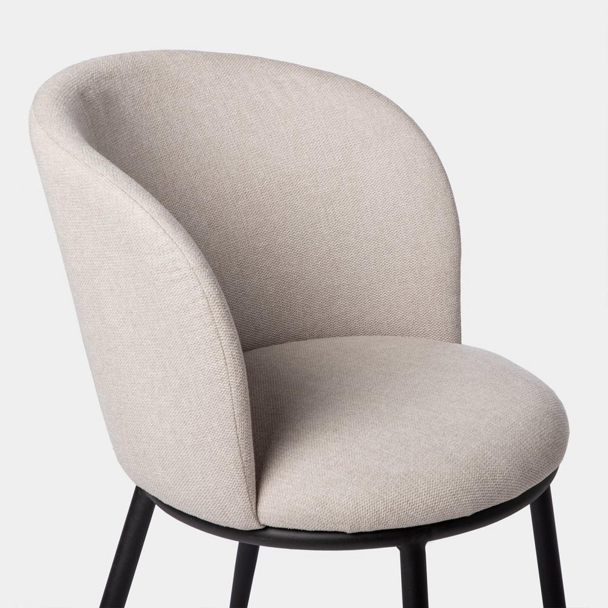 ESSZIMMERSTUHL Nolan Beige 51 cm x 80 cm 2er-Set - Beige, Textil (51/80/57cm) - Klast Home