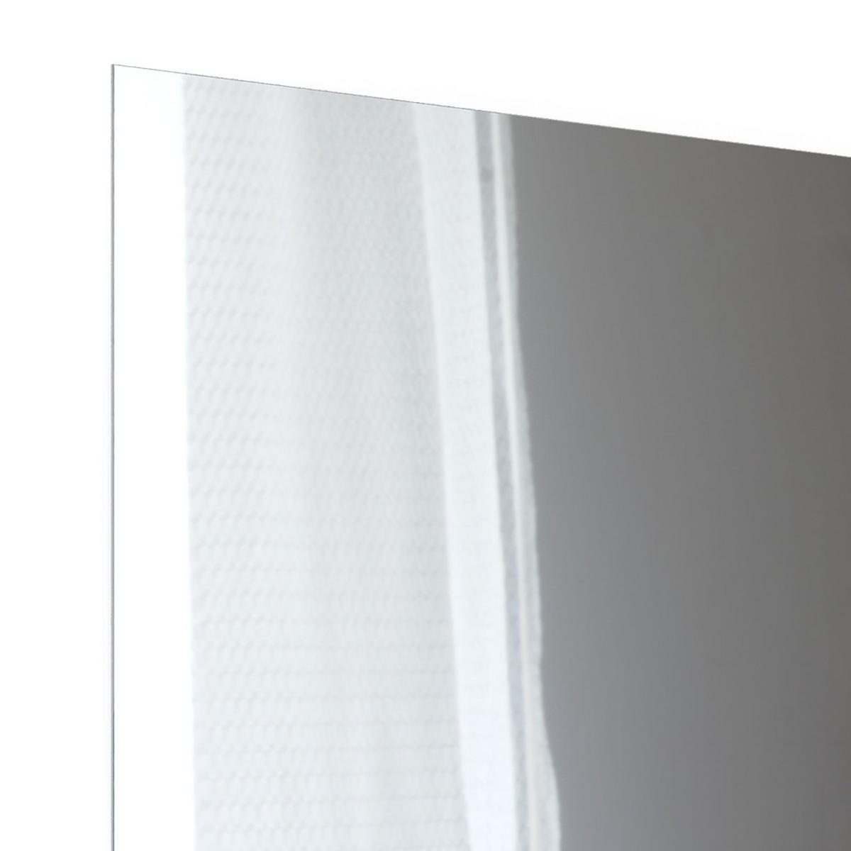 KOUPELNOVÉ ZRCADLO Viola Bílá - bílá, sklo (111/70/4cm) - Vicco